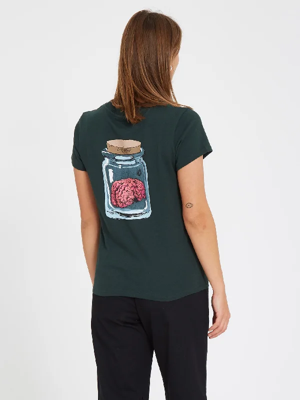 Oldees T-shirt - STONE CULTURE BLUE V-Neck T-Shirt Long Sleeve Cotton