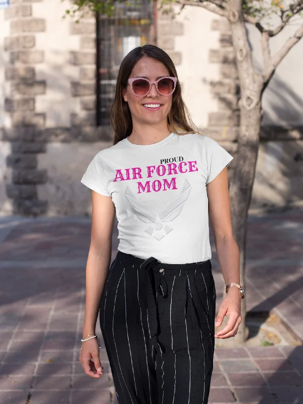 Proud Air Force Mom Shirt Terry Blend Velvet Blend Canvas Blend
