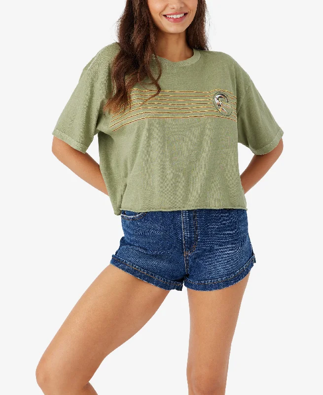 RASTA TEE Lace Blend Ribbed Blend Corduroy Blend