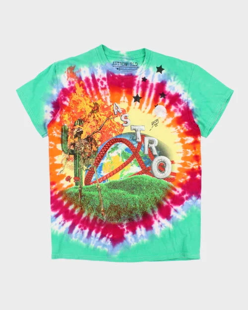 Travis Scott Astroworld Festival Promo T-Shirt - M Anti-Shrink Durable Soft