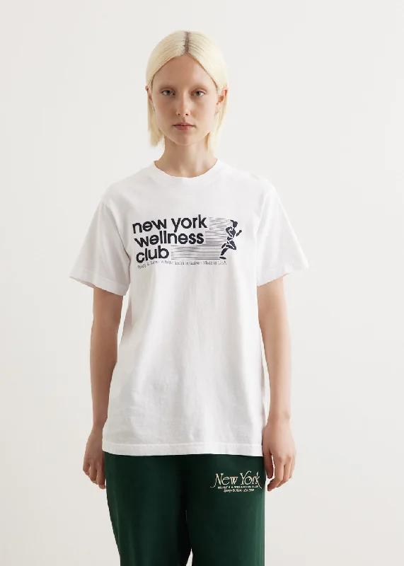 USA Wellness Club T-Shirt Elasticated Padded Insulated