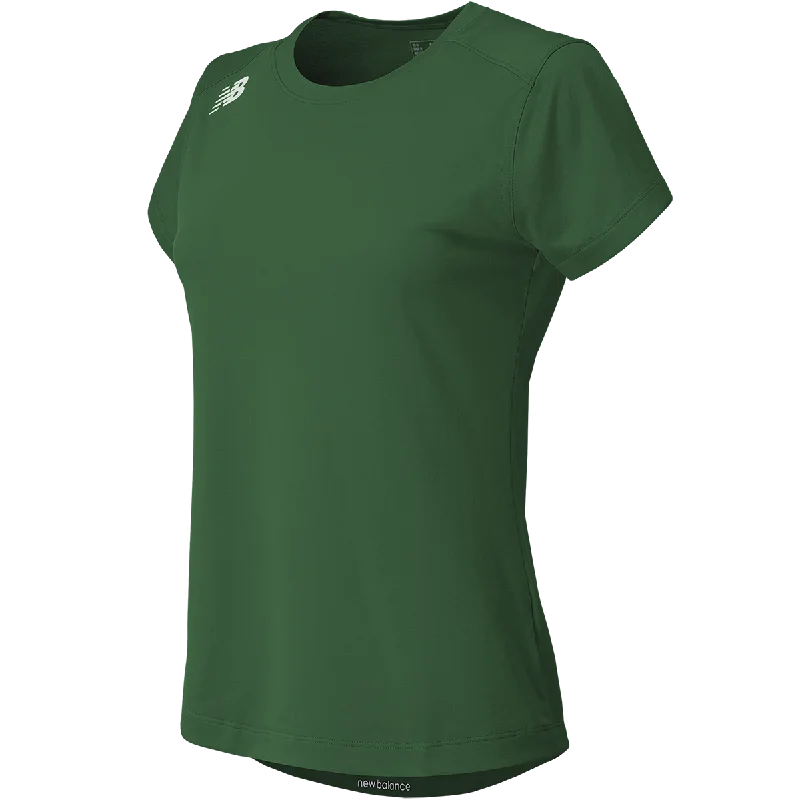 Women's Short Sleeve Tech Tee Fitted T-Shirt Seamless Stretchy