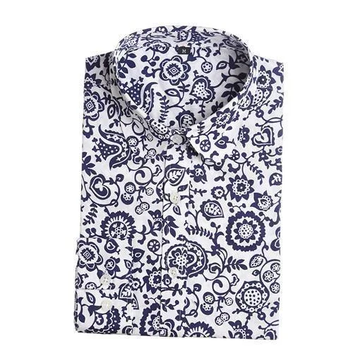 blue floral