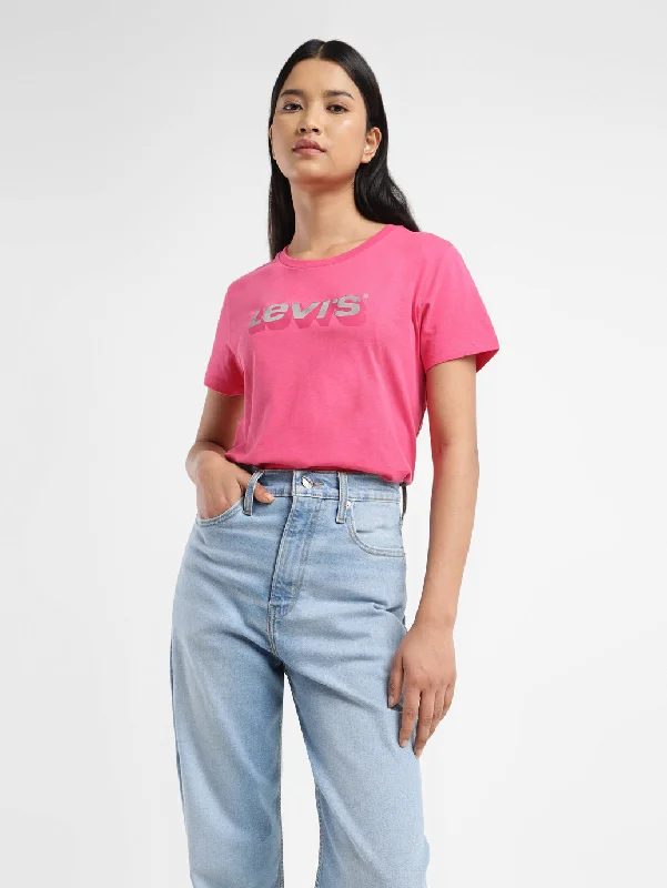 Women's Graphic Print Crew Neck T-Shirt Print Jacquard Patchwork