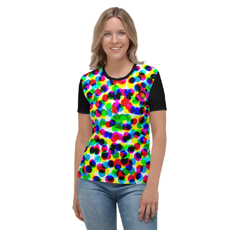 Women's T-shirt - CMYK Terry Blend Velvet Blend Canvas Blend