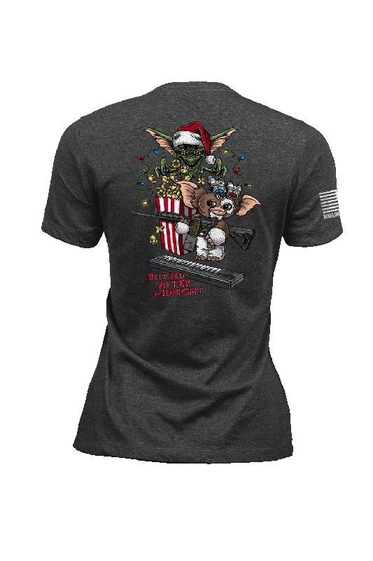 Belt Fed Christmas - Women's T-Shirt Knit Fabric Woven Fabric Fleece Fabric