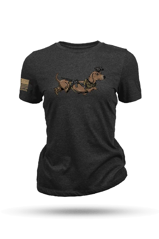 Tactical Wiener - Women's T-Shirt Iron Safe Non-Iron Wrinkle Free