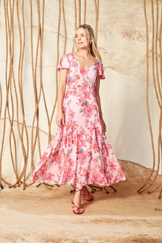 Rosebud Dress - Print