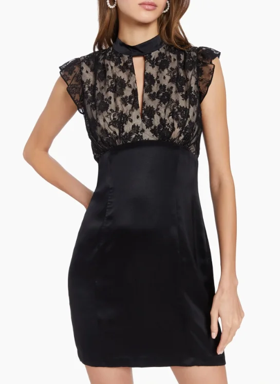 Amanda Uprichard Carys Dress - Black