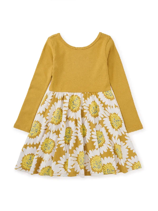 Ballet Skirted Dress - Countryside Sunflower
