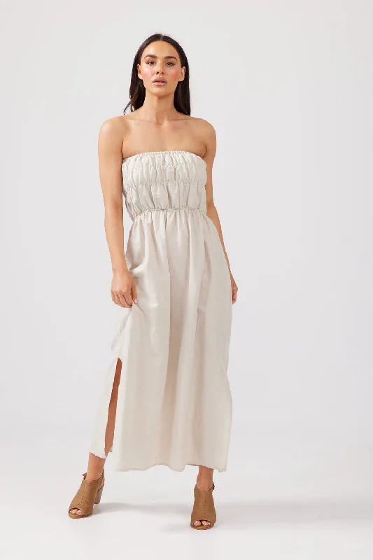 ISABELLA DRESS - NATURAL