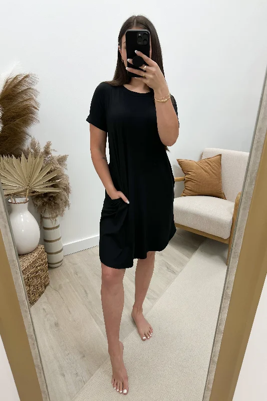 "It's Too Easy" Dress (Black)