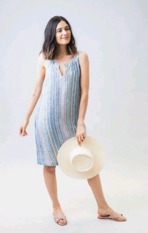 LINEN DRESS - CANDY