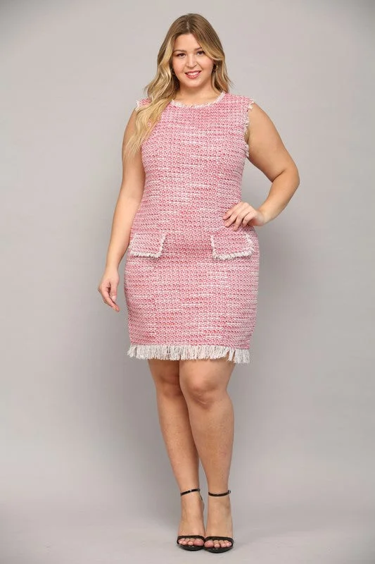 Lurex Tweed Dress