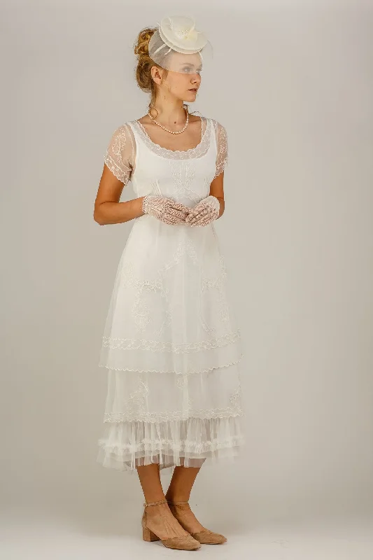Nataya Arianna CL-169 Ivory Dress