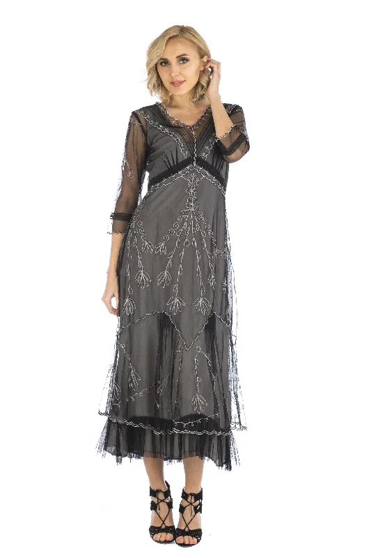 Nataya Sophia CL-509 Black/Silver Dress
