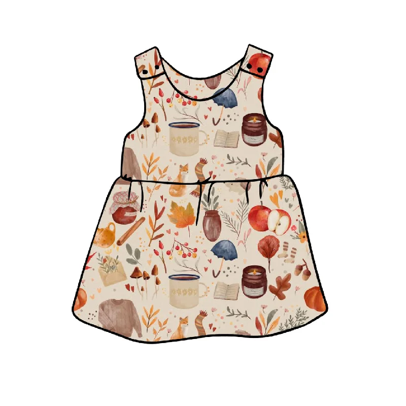 Pinny Dress | Autumn Spice