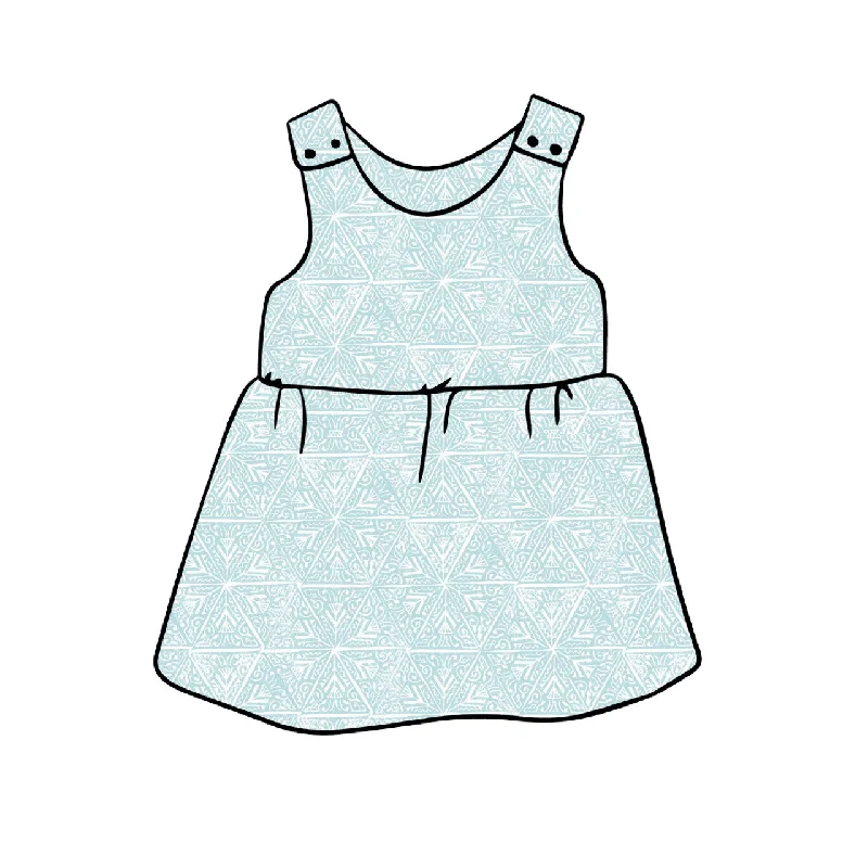 Pinny Dress | Beachy Blues