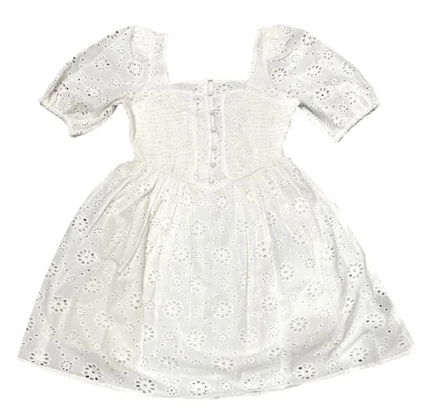 Rock&Roll Women's White Eyelet Dress