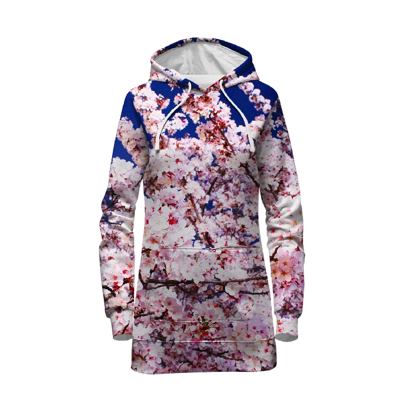 Sakura Blossom Hoodie Dress
