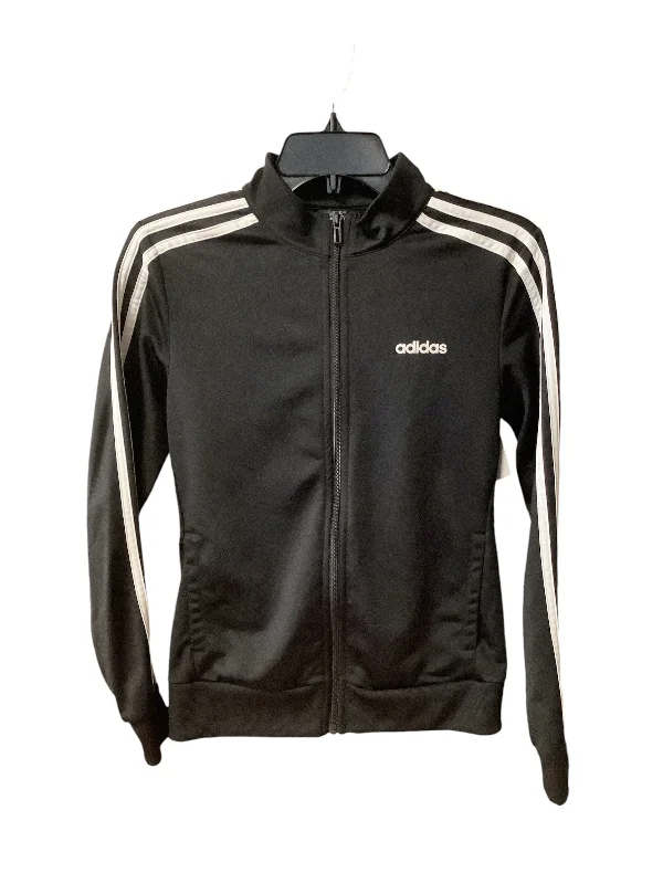 Athletic Jacket By Adidas In Black, Size: S Jersey Jacket Tulle Jacket Batik Jacket
