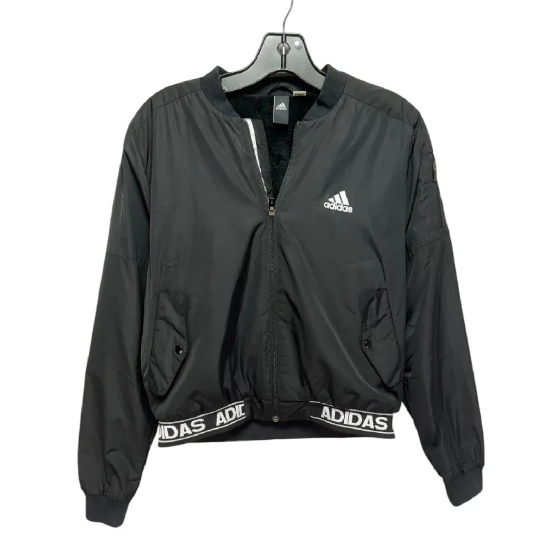 Athletic Jacket By Adidas In Black, Size: Xs Wool Jacket Cashmere Jacket Tweed Jacket Athletic Jacket By Adidas In Black, Size: Xs Wool Jacket Cashmere Jacket Tweed Jacket