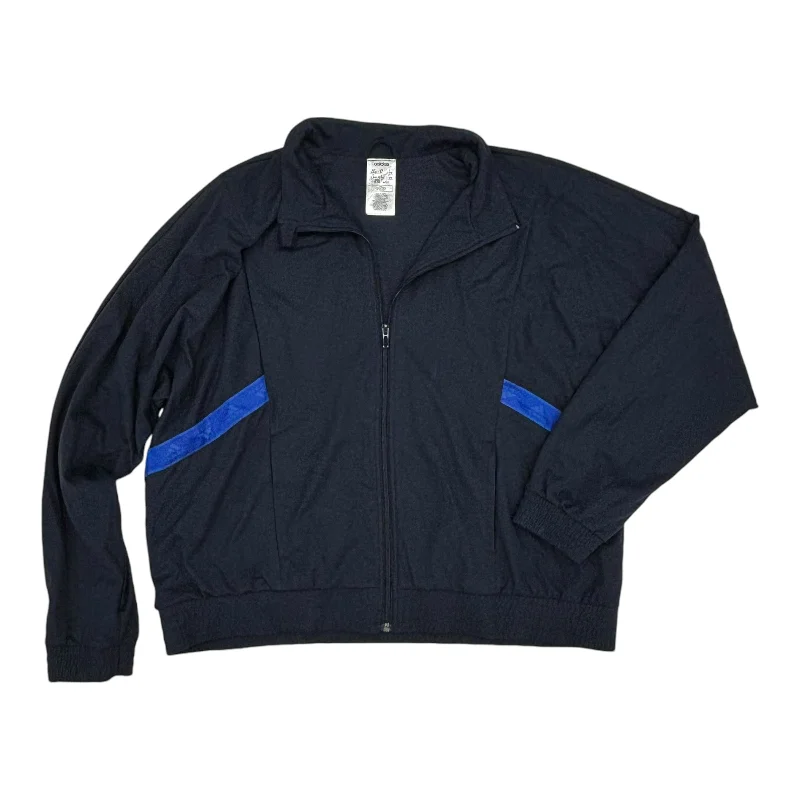 Athletic Jacket By Adidas In Navy, Size:Xl Lace Jacket Ribbed Jacket Sequined Jacket Athletic Jacket By Adidas In Navy, Size:Xl Lace Jacket Ribbed Jacket Sequined Jacket