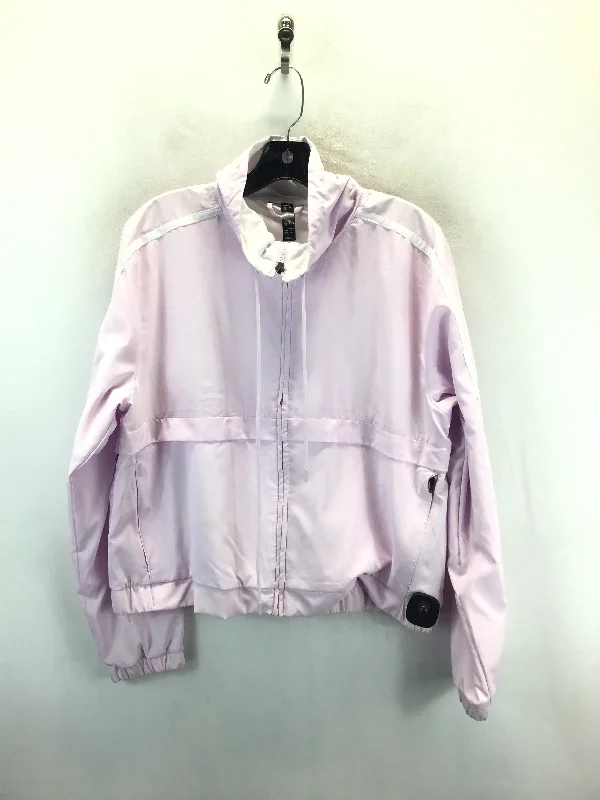 Athletic Jacket By Adidas In Pink, Size: L Hooded Jacket Caped Jacket Shawl Collar Jacket Athletic Jacket By Adidas In Pink, Size: L Hooded Jacket Caped Jacket Shawl Collar Jacket