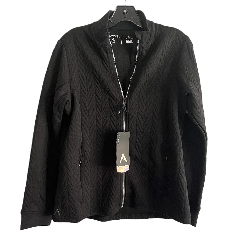 Athletic Jacket By Antigua In Black, Size: M Hooded Jacket Caped Jacket Shawl Collar Jacket Athletic Jacket By Antigua In Black, Size: M Hooded Jacket Caped Jacket Shawl Collar Jacket