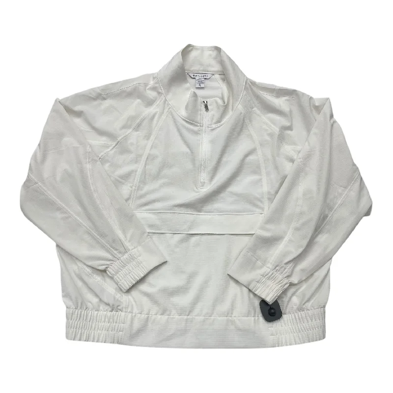 Athletic Jacket By Athleta In Cream, Size: Xl Fleece Jacket Down Jacket Feather Jacket Athletic Jacket By Athleta In Cream, Size: Xl Fleece Jacket Down Jacket Feather Jacket