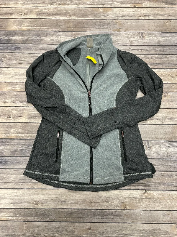 Athletic Jacket By Calico In Grey, Size: L Faux Fur Jacket Real Fur Jacket Shearling Jacket Athletic Jacket By Calico In Grey, Size: L Faux Fur Jacket Real Fur Jacket Shearling Jacket