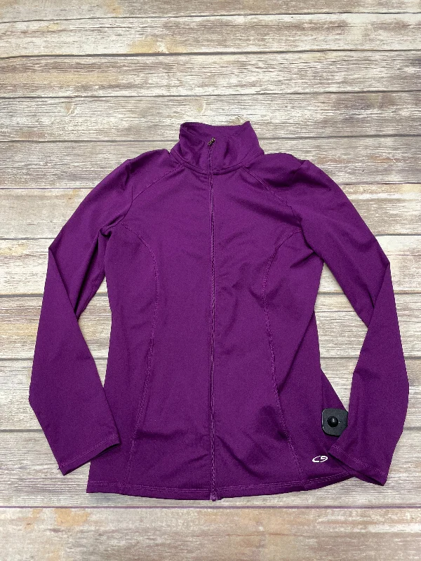 Athletic Jacket By Champion In Purple, Size: Xs V-Neck Jacket Boat Neck Jacket Square Neck Jacket Athletic Jacket By Champion In Purple, Size: Xs V-Neck Jacket Boat Neck Jacket Square Neck Jacket