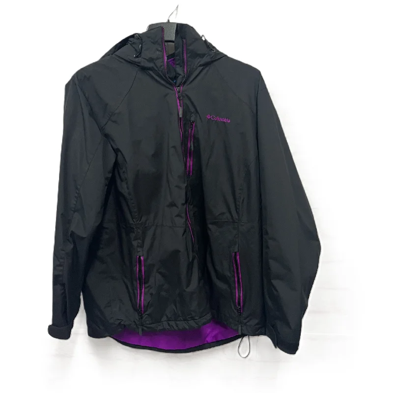 Athletic Jacket By Columbia In Black, Size: 1x Cardigan Sweater Pullover