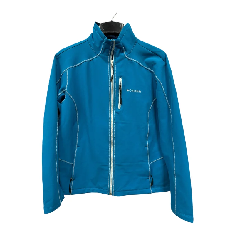 Athletic Jacket By Columbia In Blue, Size: Xl Denim Jacket Leather Jacket Suede Jacket Athletic Jacket By Columbia In Blue, Size: Xl Denim Jacket Leather Jacket Suede Jacket
