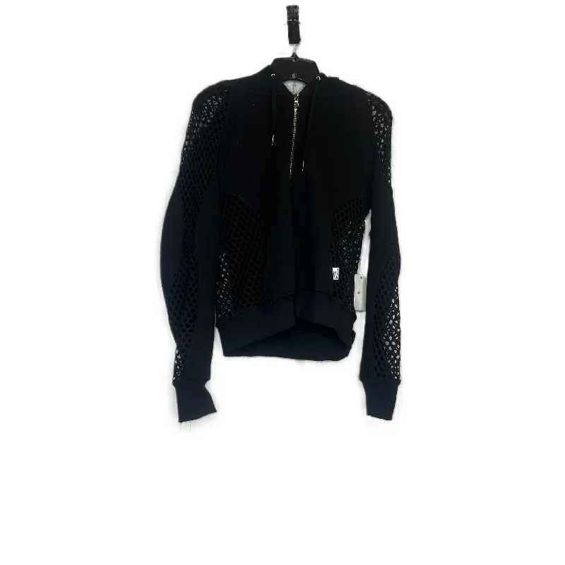 Athletic Jacket By Good American In Black, Size: L Nylon Jacket Polyester Jacket Spandex Jacket Athletic Jacket By Good American In Black, Size: L Nylon Jacket Polyester Jacket Spandex Jacket