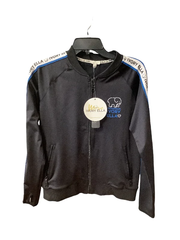 Athletic Jacket By Ivory Ella In Black, Size: S Chenille Jacket Brocade Jacket Lace Jacket Athletic Jacket By Ivory Ella In Black, Size: S Chenille Jacket Brocade Jacket Lace Jacket