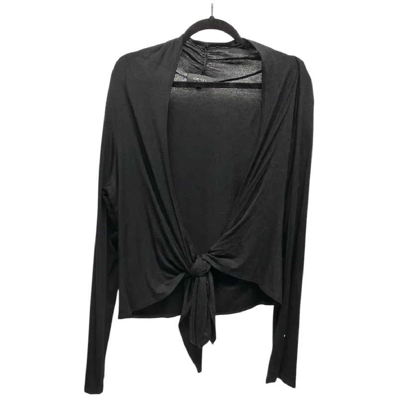 Athletic Jacket By Karen Kane In Black, Size: L Front Pockets Side Pockets Patch Pockets Athletic Jacket By Karen Kane In Black, Size: L Front Pockets Side Pockets Patch Pockets