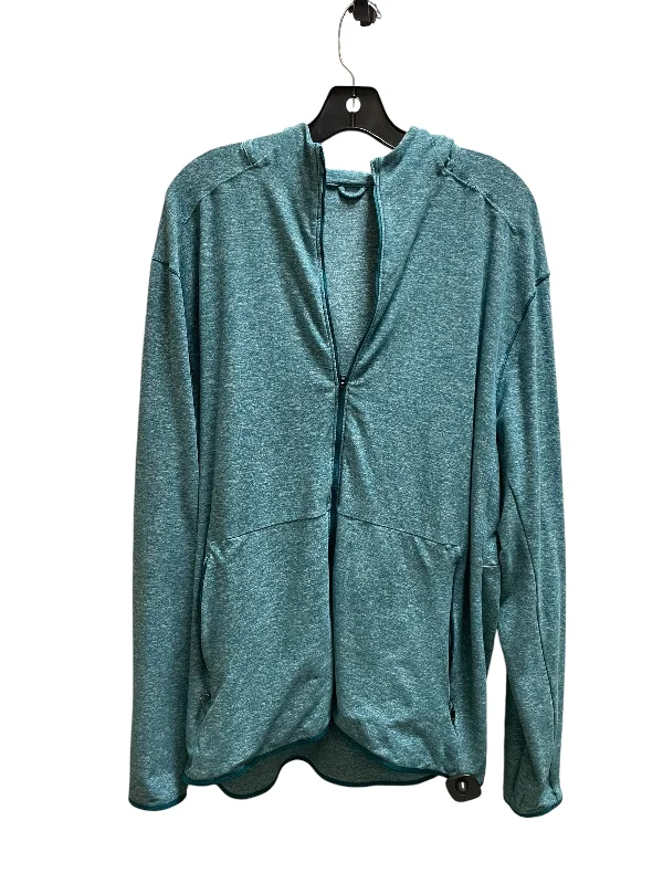 Athletic Jacket By Lululemon In Blue, Size: Xl Stand-Up Collar Roll-Neck Collar Turtle Neck Athletic Jacket By Lululemon In Blue, Size: Xl Stand-Up Collar Roll-Neck Collar Turtle Neck