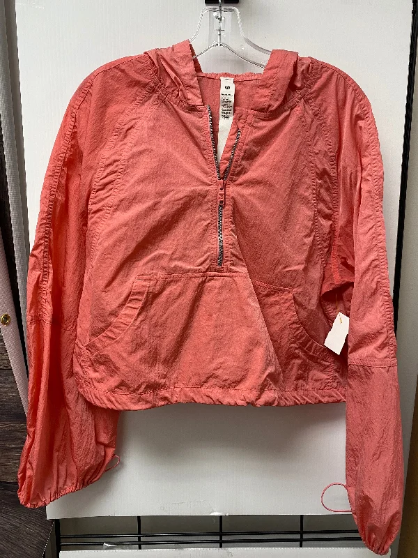 Athletic Jacket By Lululemon In Pink, Size: 10 Denim Jacket Leather Jacket Suede Jacket Athletic Jacket By Lululemon In Pink, Size: 10 Denim Jacket Leather Jacket Suede Jacket