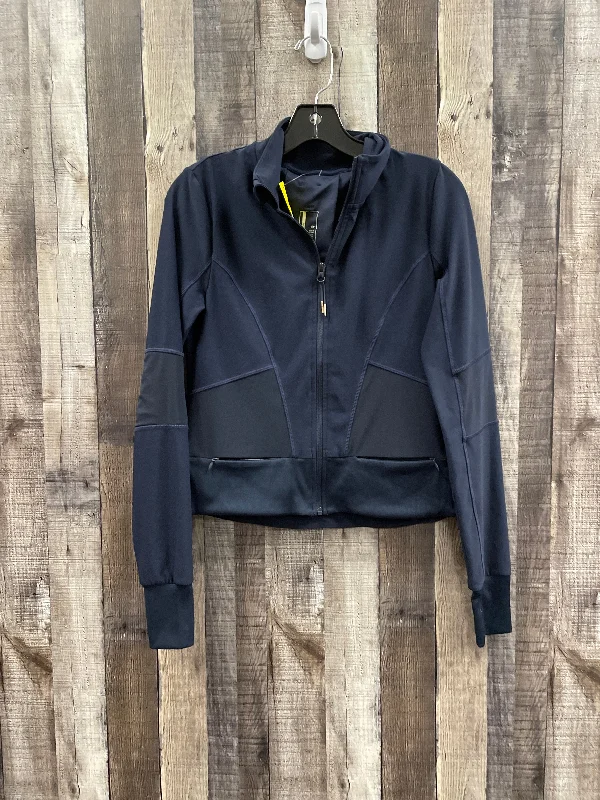 Athletic Jacket By Mondetta In Navy, Size: S Jacket Blazer Coat