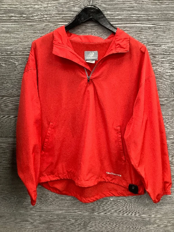 Athletic Jacket By New Balance In Red, Size: L Wool Fabric Cashmere Fabric Tweed Fabric Athletic Jacket By New Balance In Red, Size: L Wool Fabric Cashmere Fabric Tweed Fabric