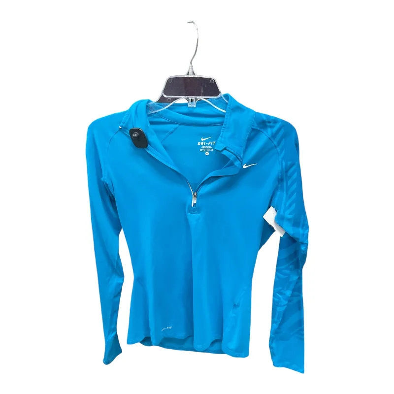 Athletic Jacket By Nike In Blue, Size: Xs Nylon Jacket Polyester Jacket Spandex Jacket Athletic Jacket By Nike In Blue, Size: Xs Nylon Jacket Polyester Jacket Spandex Jacket