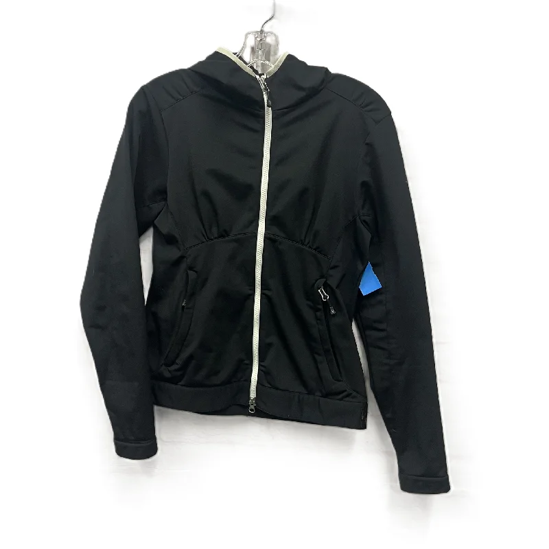 Athletic Jacket By Spyder In Black, Size: S V-Neck Jacket Boat Neck Jacket Square Neck Jacket
