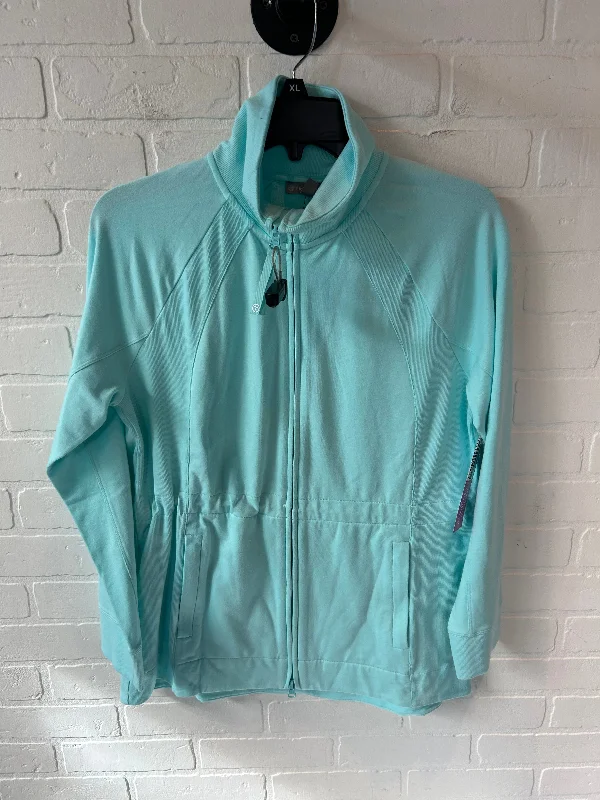 Athletic Jacket By Talbots In Blue, Size: Mp Tailored Jacket Straight Jacket A-Line Jacket Athletic Jacket By Talbots In Blue, Size: Mp Tailored Jacket Straight Jacket A-Line Jacket