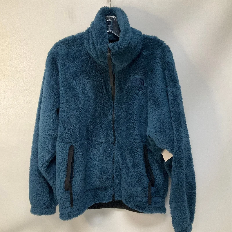 Athletic Jacket By The North Face In Blue, Size: S Mesh Jacket Canvas Jacket Denim Jacket Athletic Jacket By The North Face In Blue, Size: S Mesh Jacket Canvas Jacket Denim Jacket