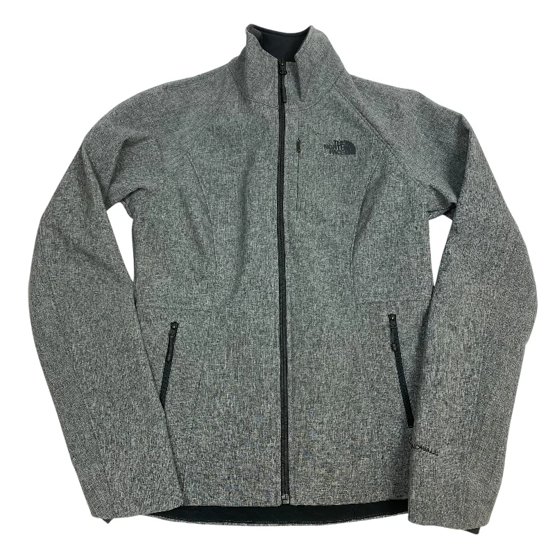 Athletic Jacket By The North Face In Grey, Size: S Oversized Jacket Tailored Jacket Straight Jacket Athletic Jacket By The North Face In Grey, Size: S Oversized Jacket Tailored Jacket Straight Jacket
