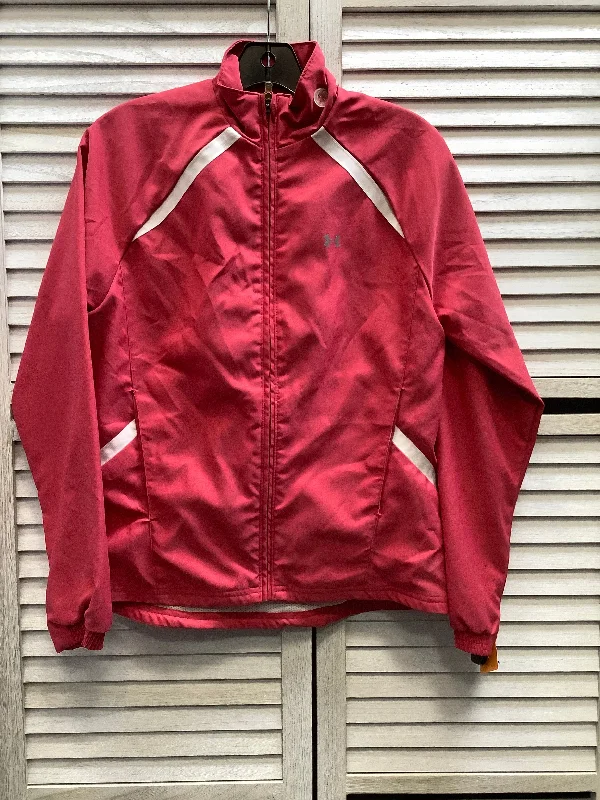 Athletic Jacket By Under Armour In Pink, Size: S Jersey Jacket Tulle Jacket Batik Jacket Athletic Jacket By Under Armour In Pink, Size: S Jersey Jacket Tulle Jacket Batik Jacket