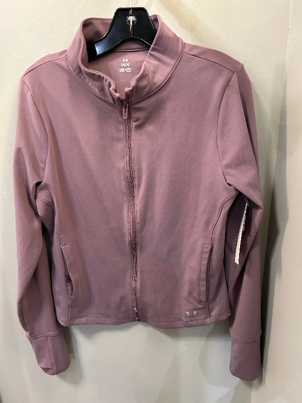 Athletic Jacket By Under Armour In Purple, Size: L Insulated Jacket Fitted Jacket Loose Jacket Athletic Jacket By Under Armour In Purple, Size: L Insulated Jacket Fitted Jacket Loose Jacket
