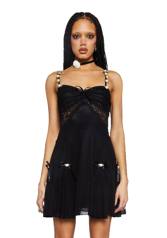 Love Chronicle Mini Dress Stylish Plaid Mini Dress