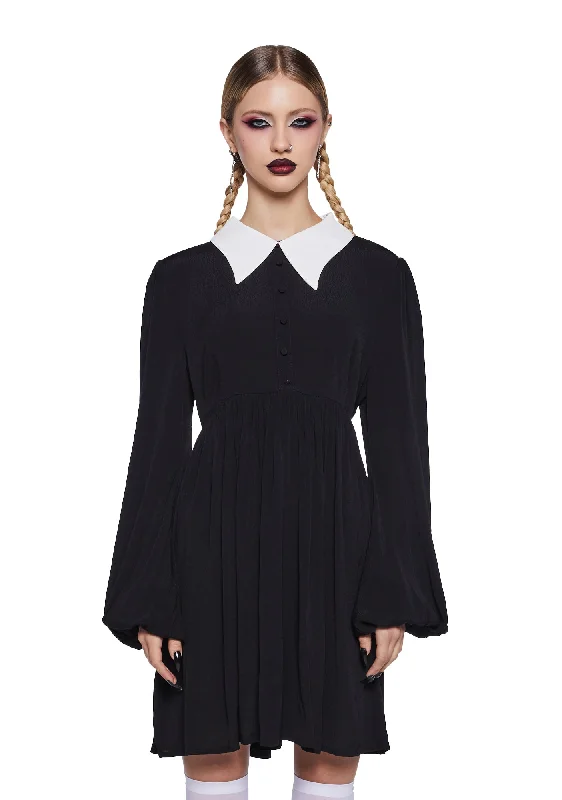 Coven Initiation Mini Dress Elegant Lace Mini Dress